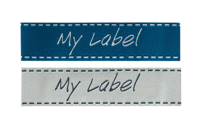 Этикетка My Label ок. 1,0x6,0 см цветная 2 шт.