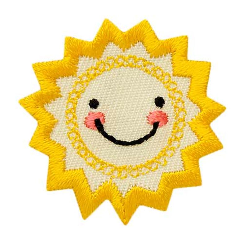 Appliques - Kids and Hits - iron-on sun colored