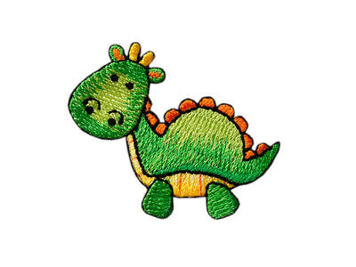 Appliques - Kids and Hits - iron-on Dino approx. 2.0x4.0 cm colored