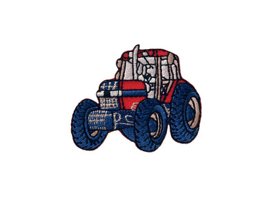 Appliques - Kids and Hits - iron-on Little Red Tractor approx. 4.0x5.0 cm colored