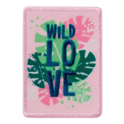 Applikationen - Teens and Jeans - aufbügelbar Wild Love rosa 1 St