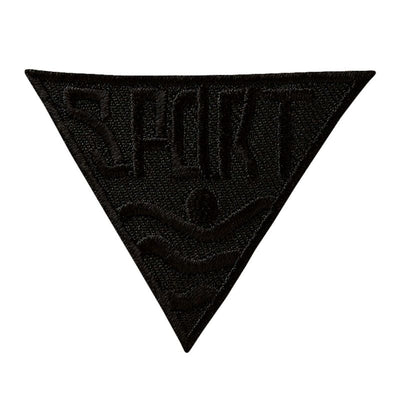 Appliques - Teens and Jeans - iron-on triangle sport black