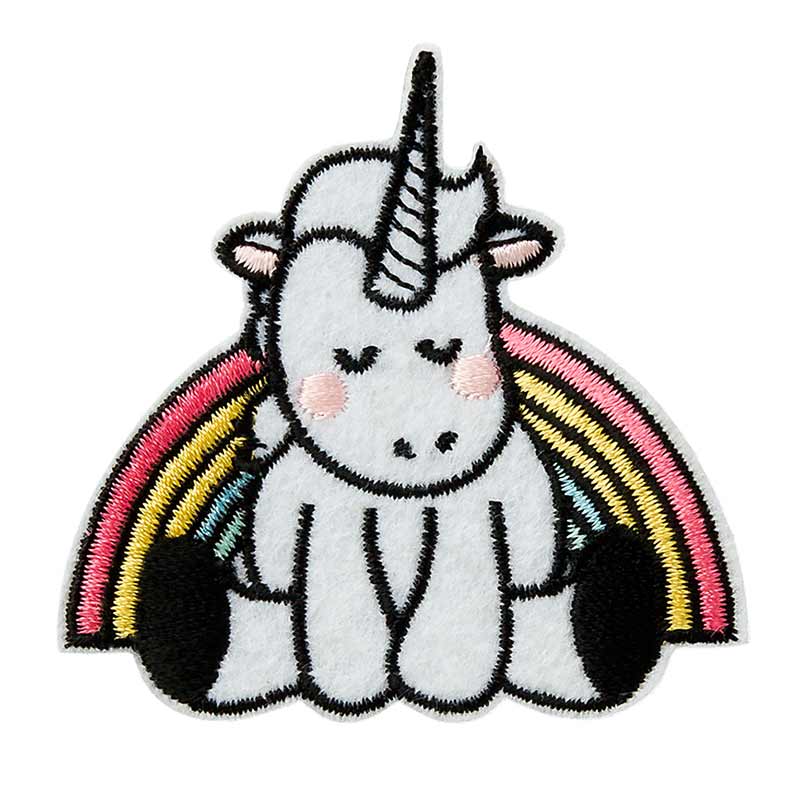 Appliques - Kids and Hits - iron-on unicorn, sitting