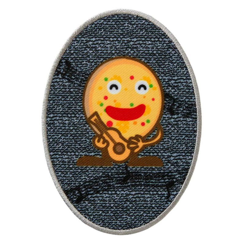 Appliques - Kids and Hits - iron-on musician yellow