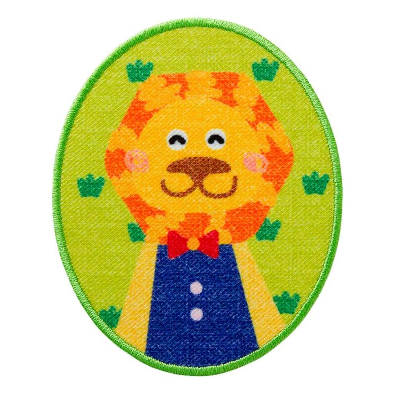 Appliques - Kids and Hits - iron-on lion green