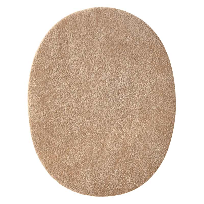 Patches Veloursleder Imitat beige 2 St