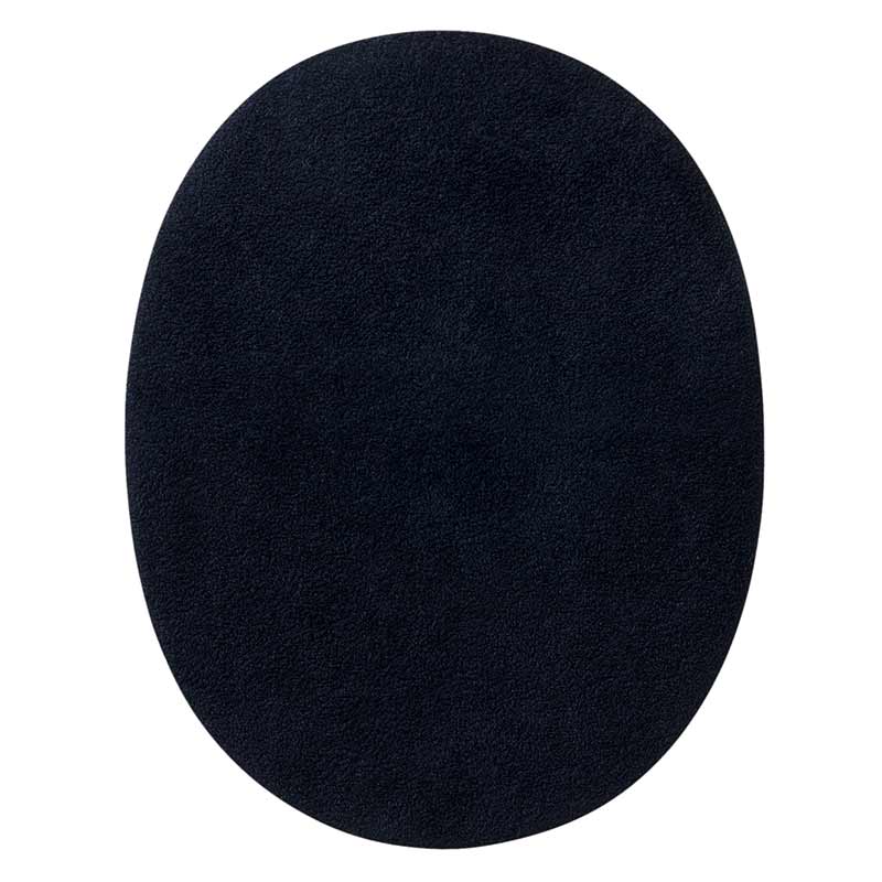 Patches suede imitation midnight blue 2 pieces