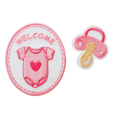 Application Welcome Baby Pink 2pcs.