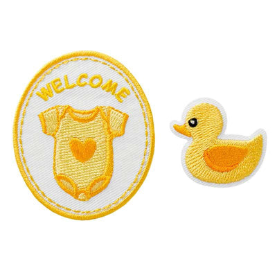 Application Welcome Baby Yellow 2pcs.