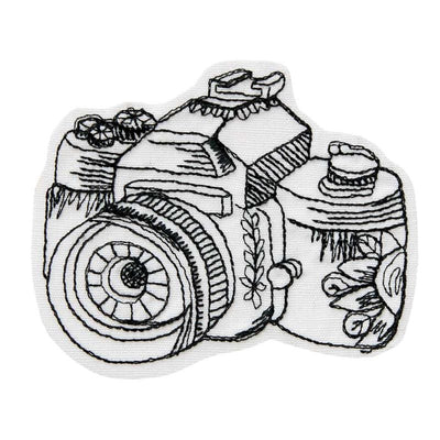 Appliques - Teens and Jeans - iron-on Tattoo-Art Camera