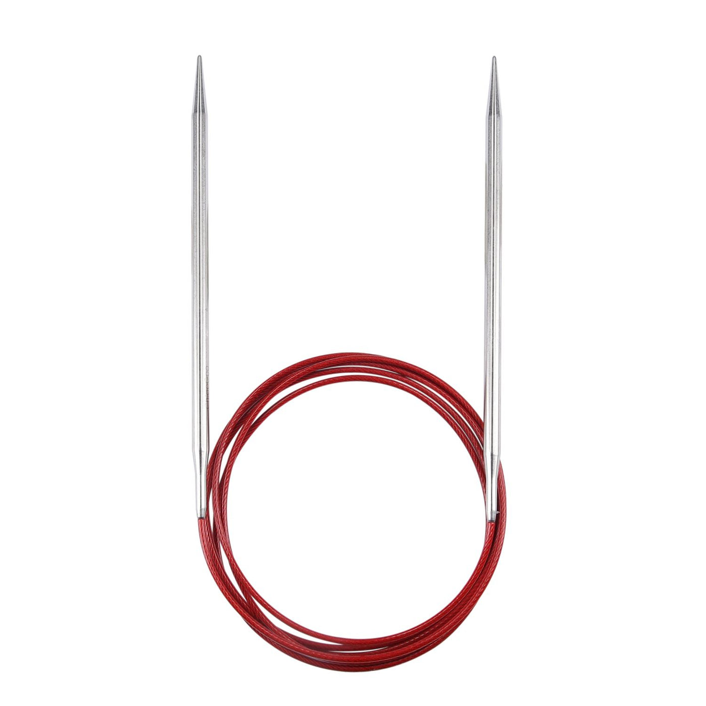 Circular knitting needle RED LACE stainless steel 100 cm - 150 cm