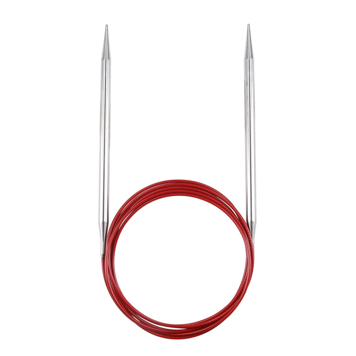 Circular knitting needle RED LACE stainless steel 100 cm - 150 cm