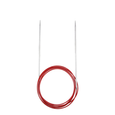 Circular knitting needle RED LACE stainless steel 100 cm - 150 cm