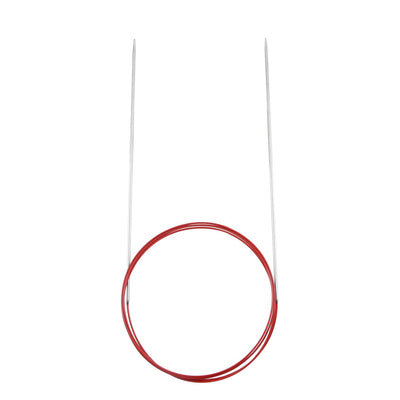 Circular knitting needle RED LACE stainless steel 100 cm - 150 cm