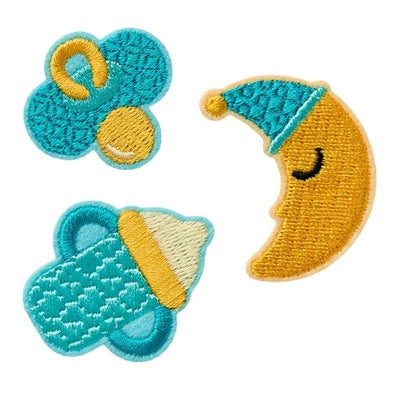 Appliques - Kids and Hits - iron-on Create Baby Dreams colored 3 pieces