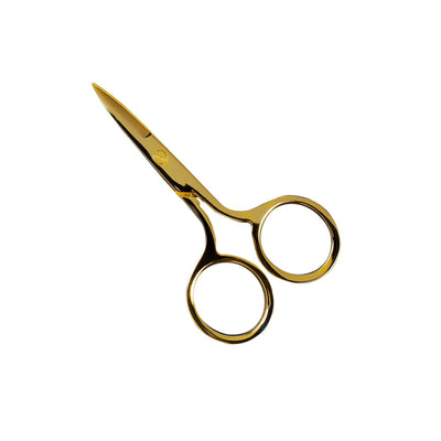 Goldmarie handicraft scissors 6.5 cm gold-plated