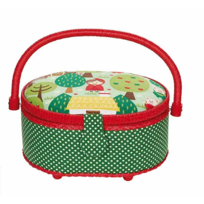 Sewing basket S Fairytale approx. 28x18.5x11.5 cm