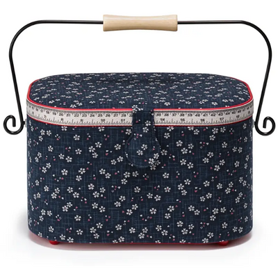 Sewing basket L oval Sakura