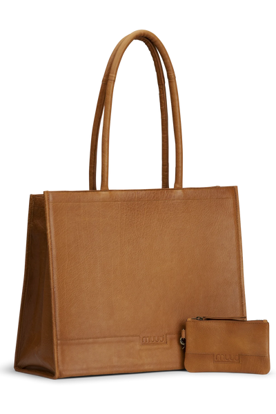 Bina leather shopper XL