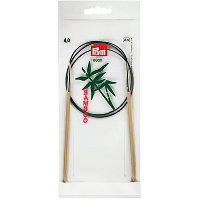 Circular knitting needle bamboo