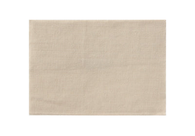 Flickstoff 10x20 cm beige