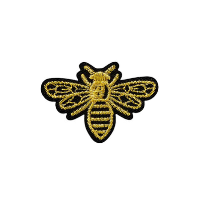 Bee applique, gold