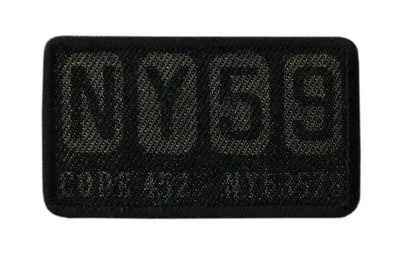 Applikationen - Teens and Jeans - aufbügelbar NY59, Jeans ca. 4,0x6,5 cm schwarz