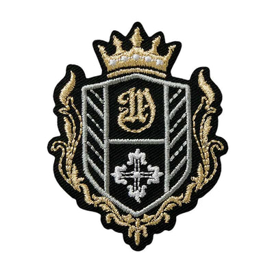 Application coat of arms black/gold