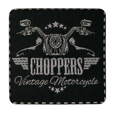 Appliques - Teens and Jeans - iron-on Choppers Vintage Motorcycle colored