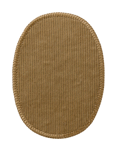 Kordflicken ca. 8,0x10,5 cm beige 2 St