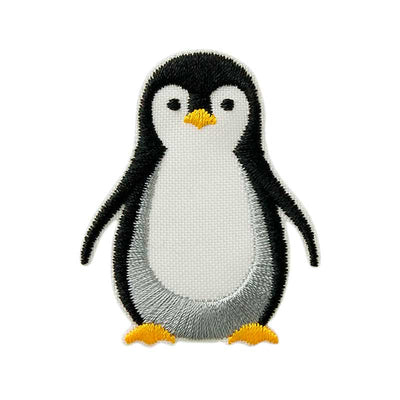 Applikationen - Teens and Jeans - aufbügelbar Recycl-Patch Pinguin