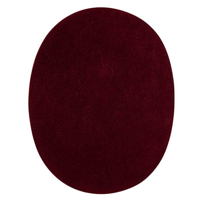 Patches suede imitation burgundy 2 pieces