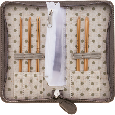 Tulip CarryC Long Fine Gauge interchangeable Bamboo needle set