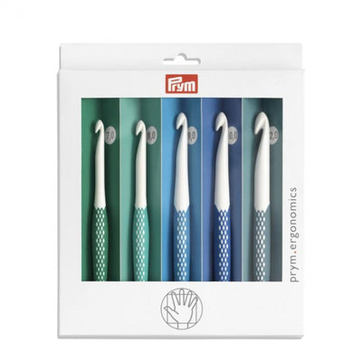 Wool crochet hook Ergonomics set 7.00 - 12.00 mm