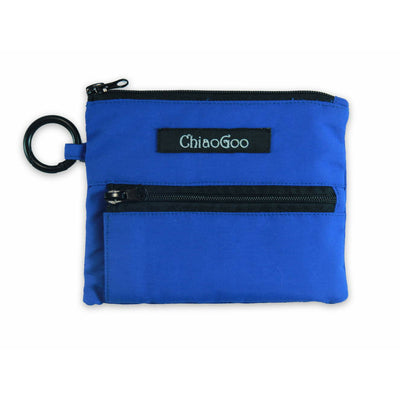 Tasche für Zubehör 12x9,5 cm blau